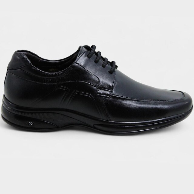 Sapato Social Jota Pe Couro 3D Double Air Masculino