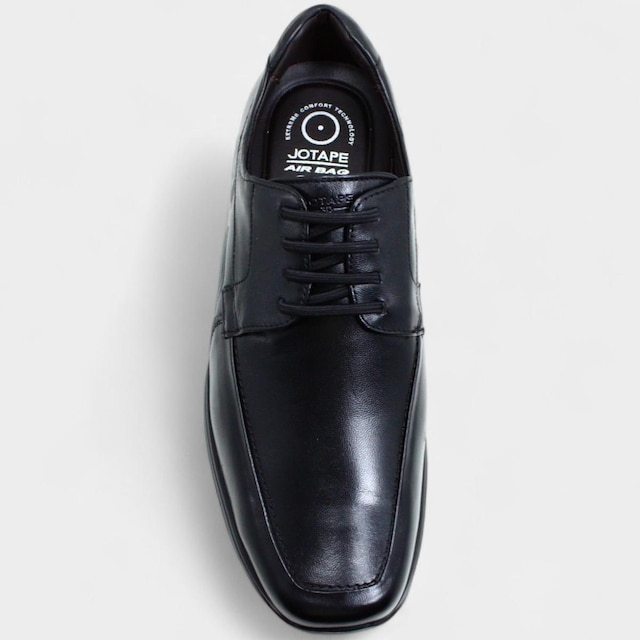 Sapato Social Jota Pe Couro 3D Double Air Masculino