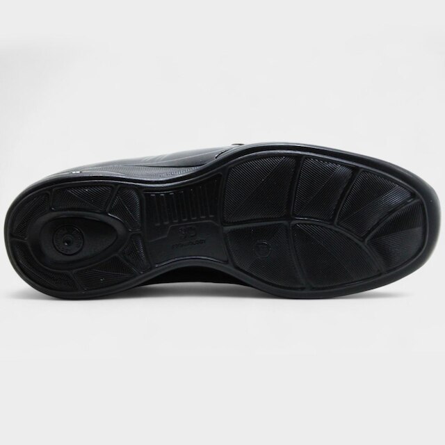 Sapato Social Jota Pe Couro 3D Double Air Masculino