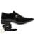 Sapato Social Jota Pe Verniz + Cinto Masculino 74964 - Preto