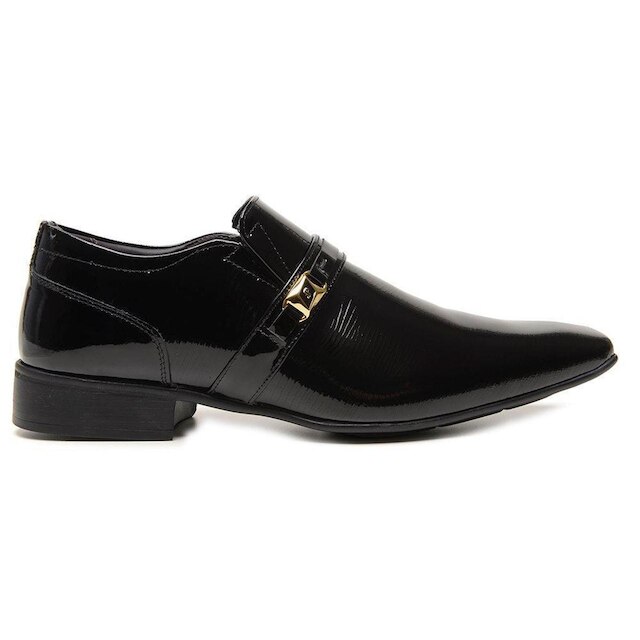 Sapato Social Jota Pe Verniz + Cinto Masculino 74964