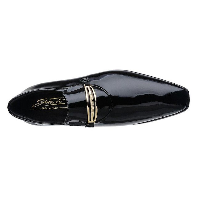 Sapato Social Jota Pe Verniz Preto 22801