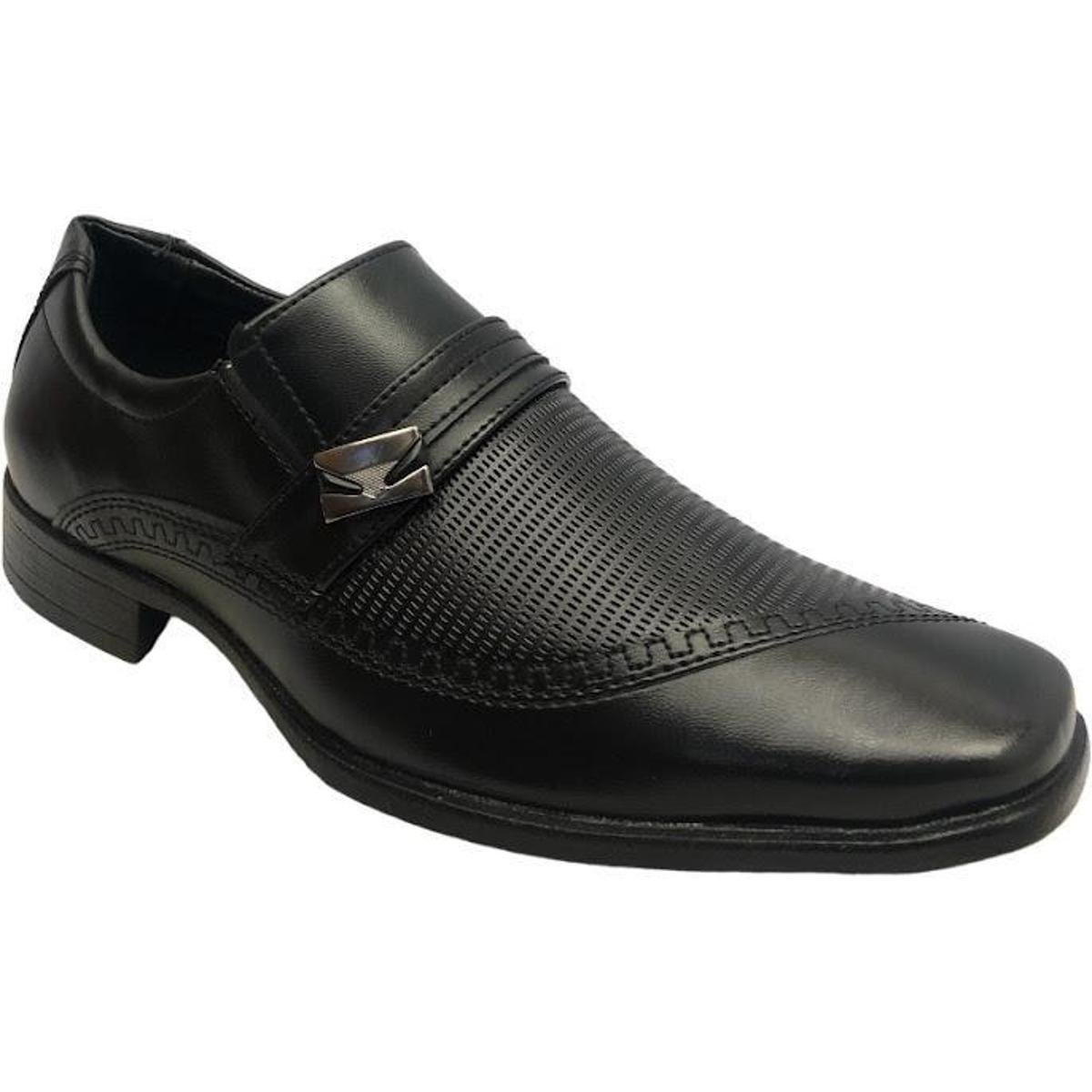 Sapato Mariner Sapato Preto Com Brilho Mariner Sapatos Masculinos