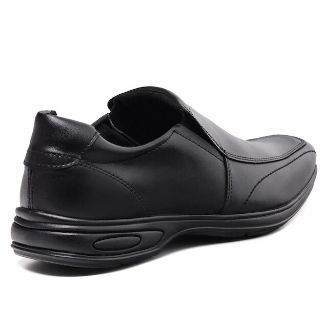 Sapato Social Masculino Bico Quadrado Calce Fácil Casual