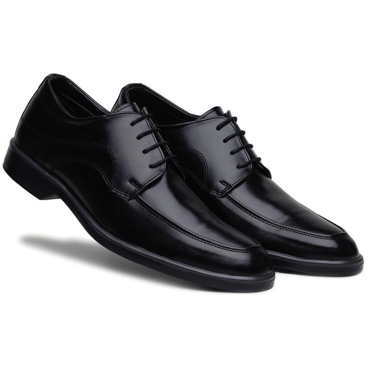 Sapato Social Masculino Cadarço Bico Redondo Confortável Menor preço em Sapato Social Masculino Cadarço Bico Redondo Confortável