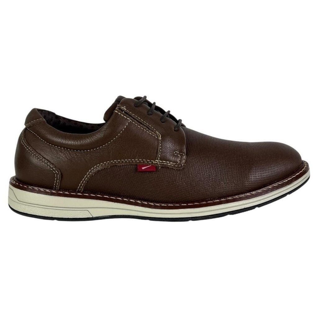 Sapato Social Masculino Casual Ferracini Kingston em Couro