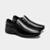 Sapato Social Masculino Couro Legitimo 3D Vision Jota Pe 71455 - Preto+Laranja