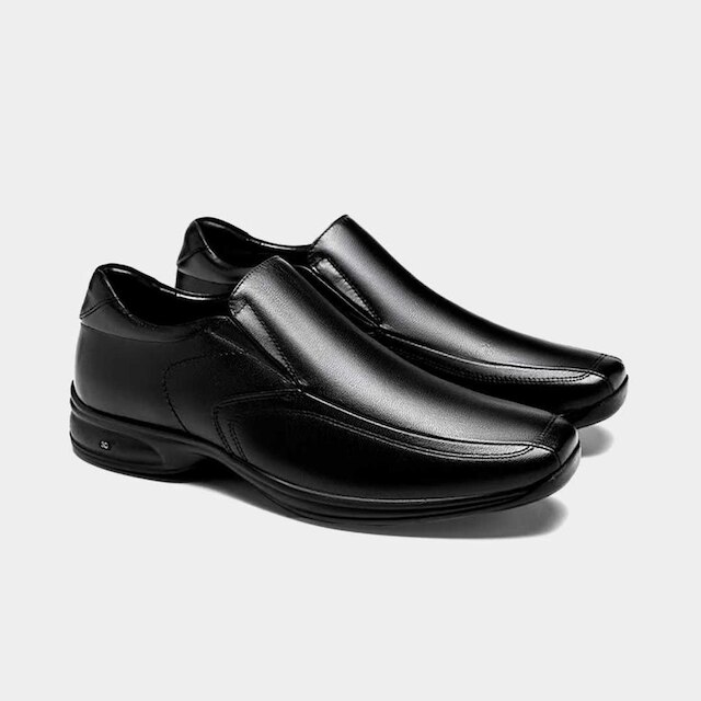 Sapato Social Masculino Couro Legitimo 3D Vision Jota Pe 71455