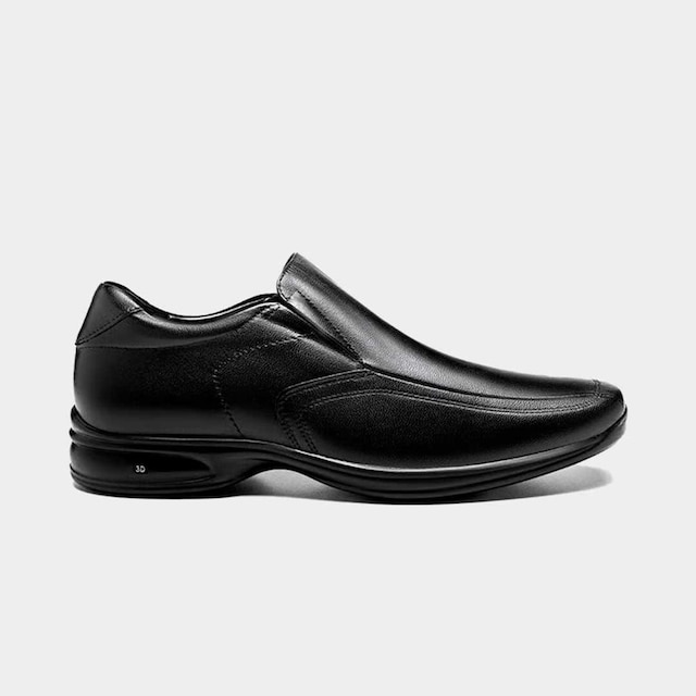 Sapato Social Masculino Couro Legitimo 3D Vision Jota Pe 71455