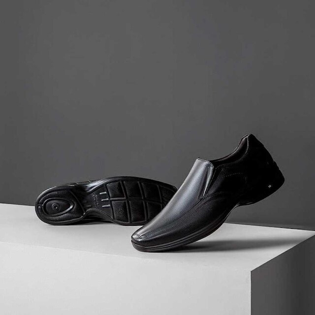 Sapato Social Masculino Couro Legitimo 3D Vision Jota Pe 71455