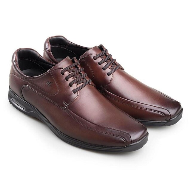 Sapato Social Masculino Couro Moderno Amortecedor Rafarillo