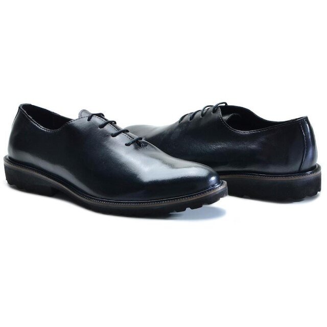 Sapato Social Masculino Couro Oxford Cadarço Confortável
