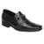 Sapato Social Masculino De Couro Com Detalhe em Metal - Preto