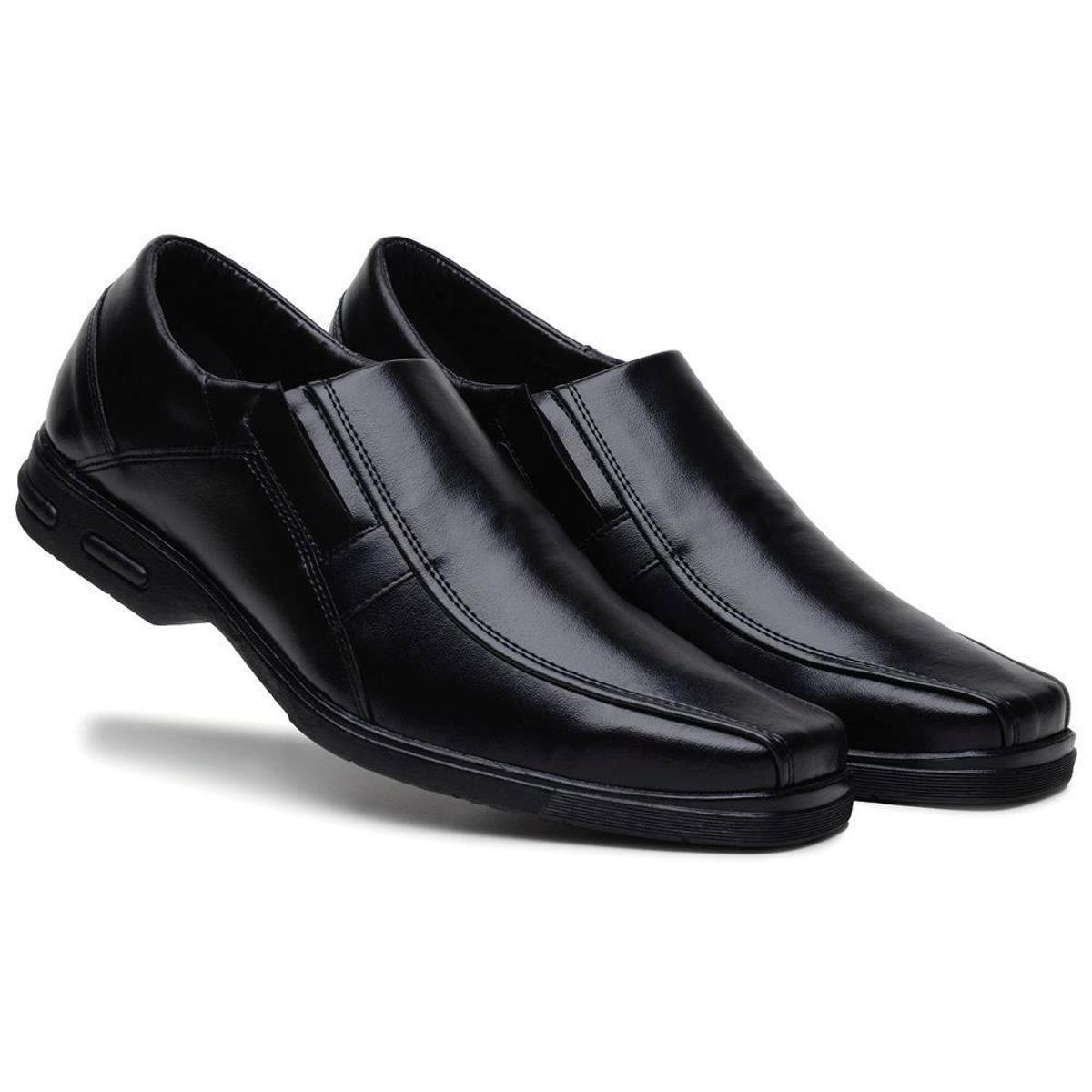 Sapato Social Masculino Elástico Liso Conforto Elegante Menor preço em Sapato Social Masculino Elástico Liso Conforto Elegante