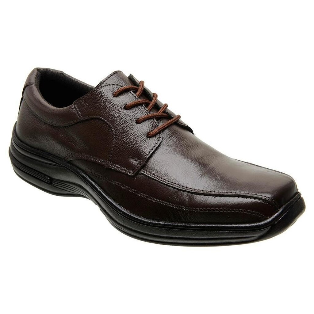 Sapato Social Masculino em Couro Legítimo – Conforto Urbano para Trabalho e Ocasiões Especiais