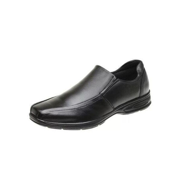 Sapato social masculino em couro preto