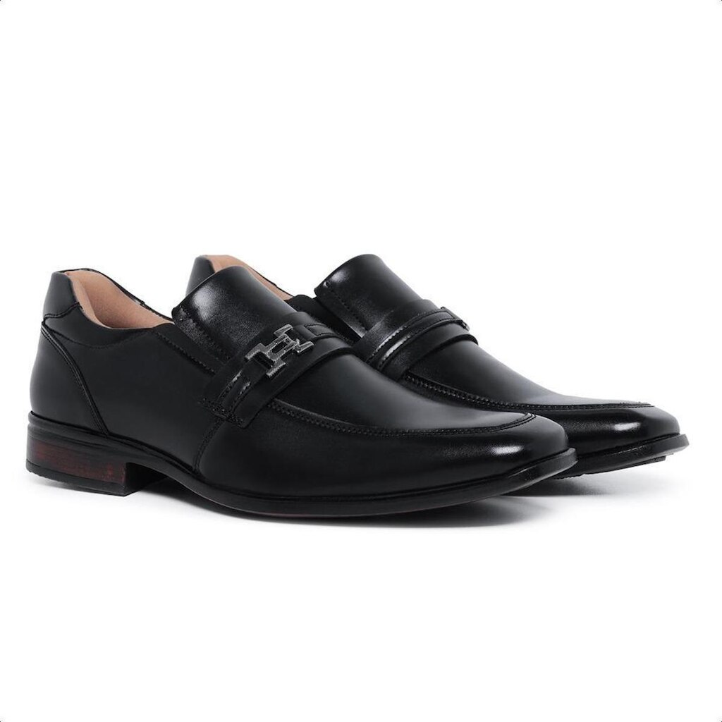 Sapato Social Masculino estilo Italiano com Fivela Elegância e Conforto para Todas as Ocasiões