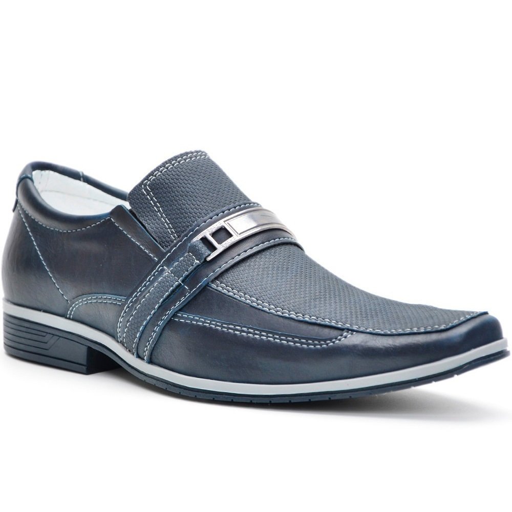 Sapato Social Florense Masculino Confort Caramelo