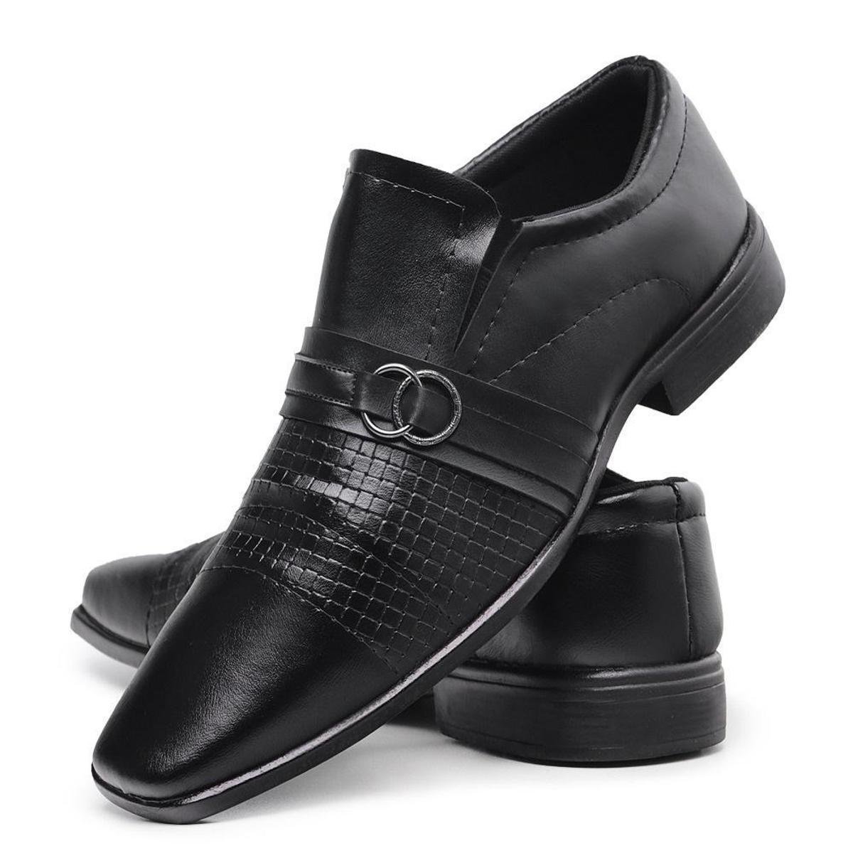Sapato Social Masculino Fosco Texturizado Bico Quadrado Palmilha Macia Festa Casamento - Preto é ruim? Sapato Social Masculino Fosco Texturizado Bico Quadrado Palmilha Macia Festa Casamento - Preto é boa?
