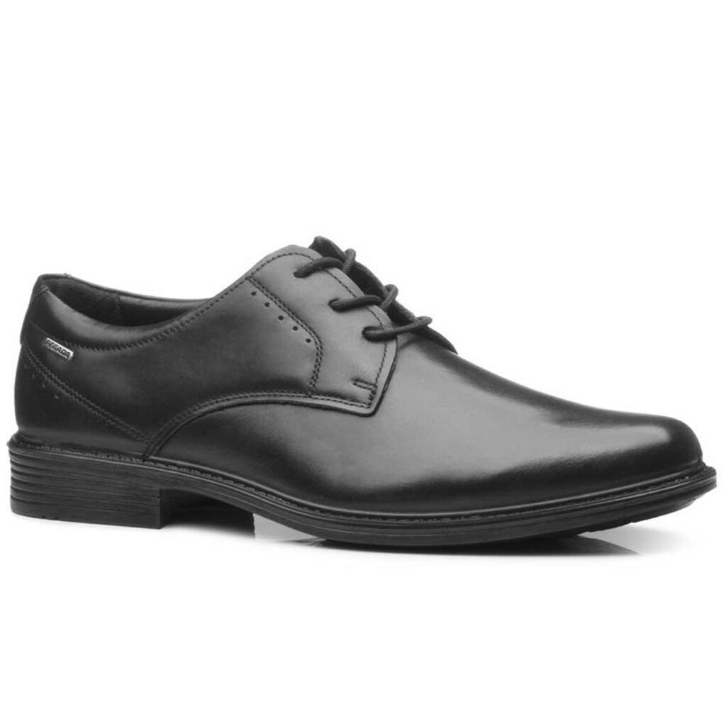 Sapato Social Masculino Jazz Couro Pegada 125355-01