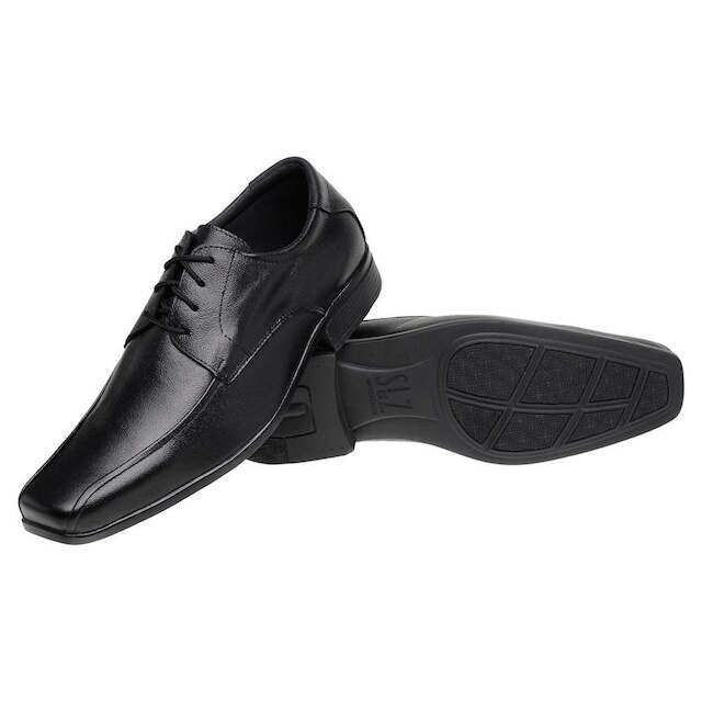 Sapato Social Masculino Macio e Confortável Couro Legitimo SLZ3010