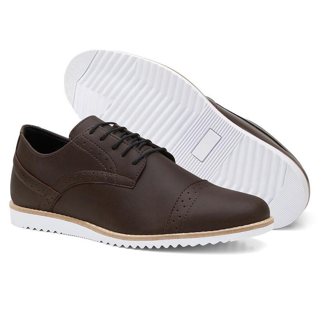 Sapato Social Masculino Oxford Com Cadarço Casual Form's 033