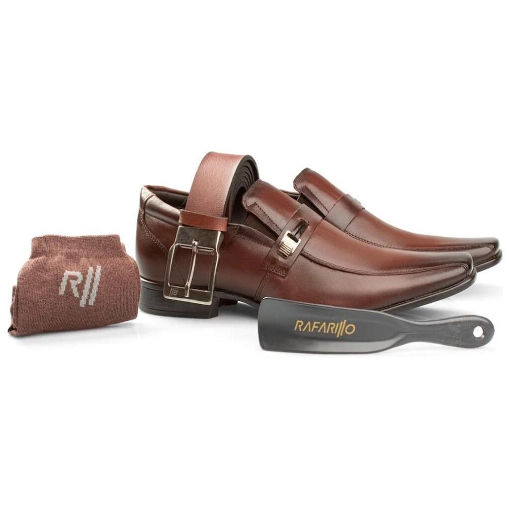 Sapato Social Masculino Rafarillo Kit 4x1 34059