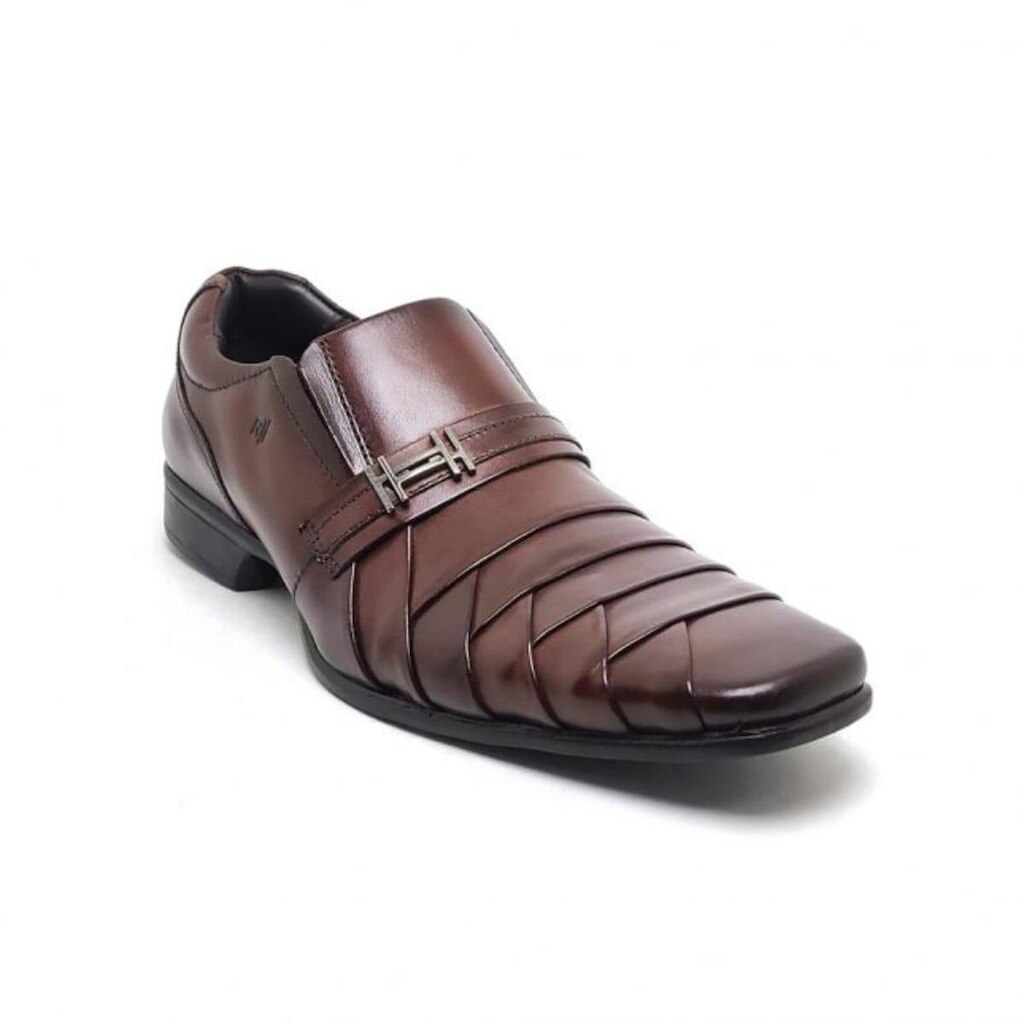 Sapato Social Masculino Rafarillo Mogno-Mogno