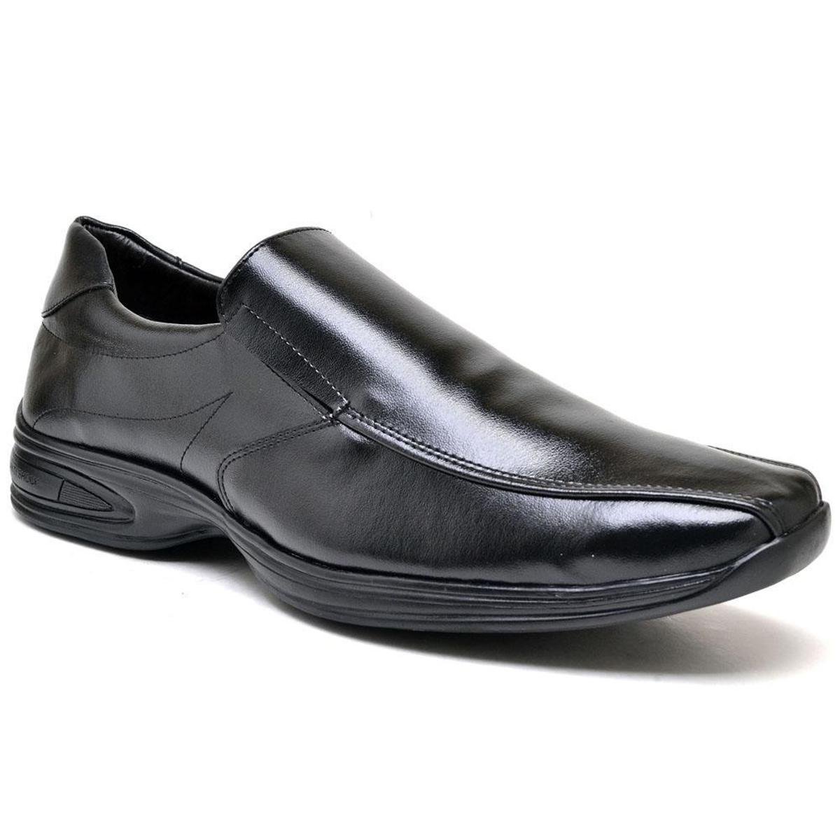 Sapato Social Masculino Side Gore Polo State Harold - Preto | Zattini