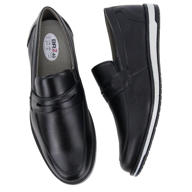 Sapato Social Masculino Sola Branca BR2 Footwear Confortavel