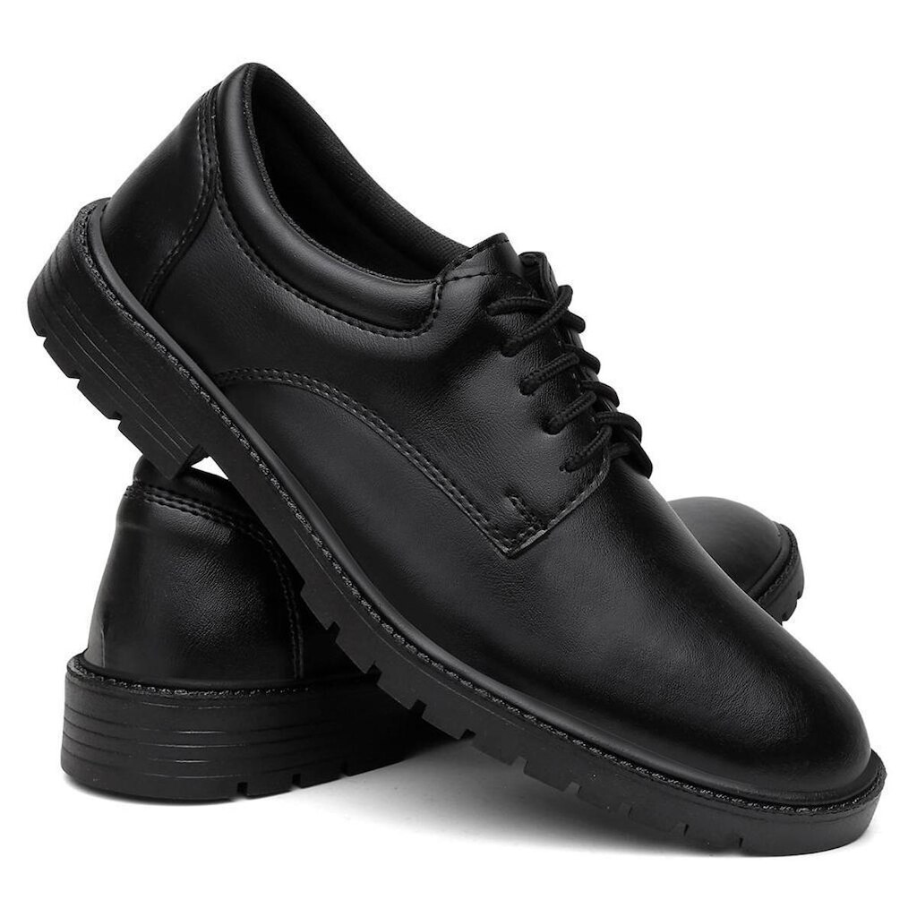 Sapato Social Masculino Sport Fino Cadarço Linha Conforto