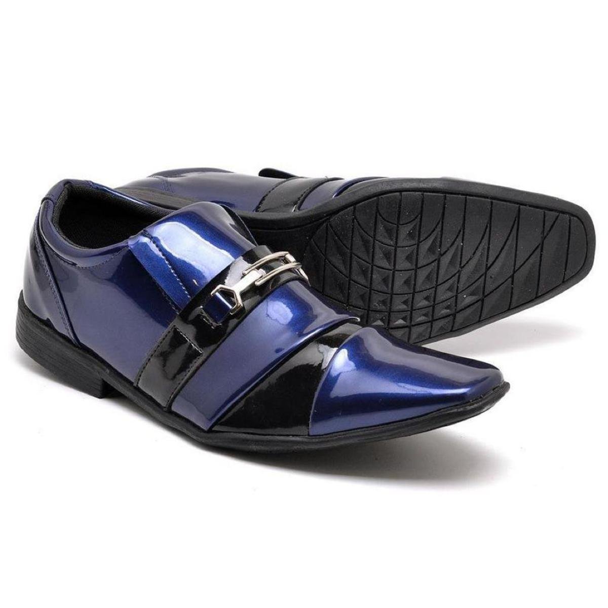 Sapato social colorido masculino top