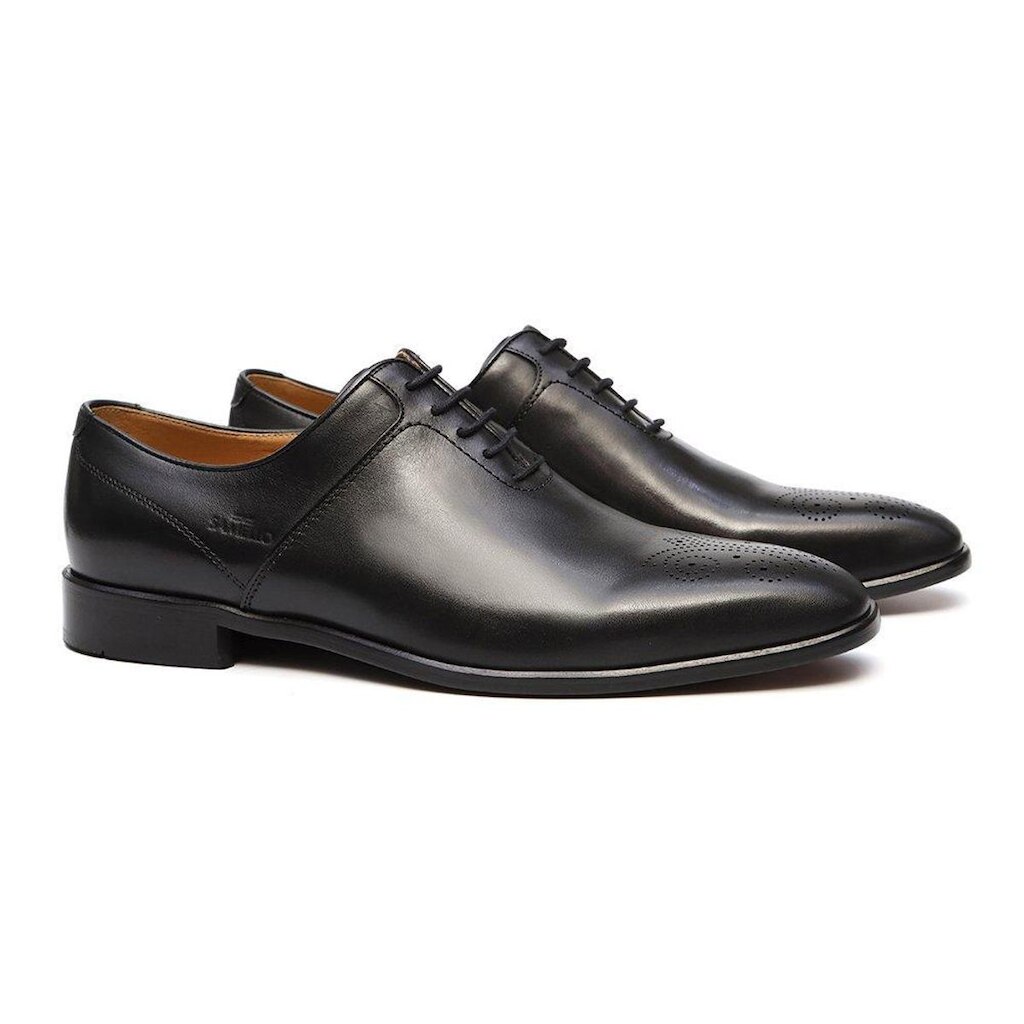 Sapato Social Masculino Vincent Preto Samello