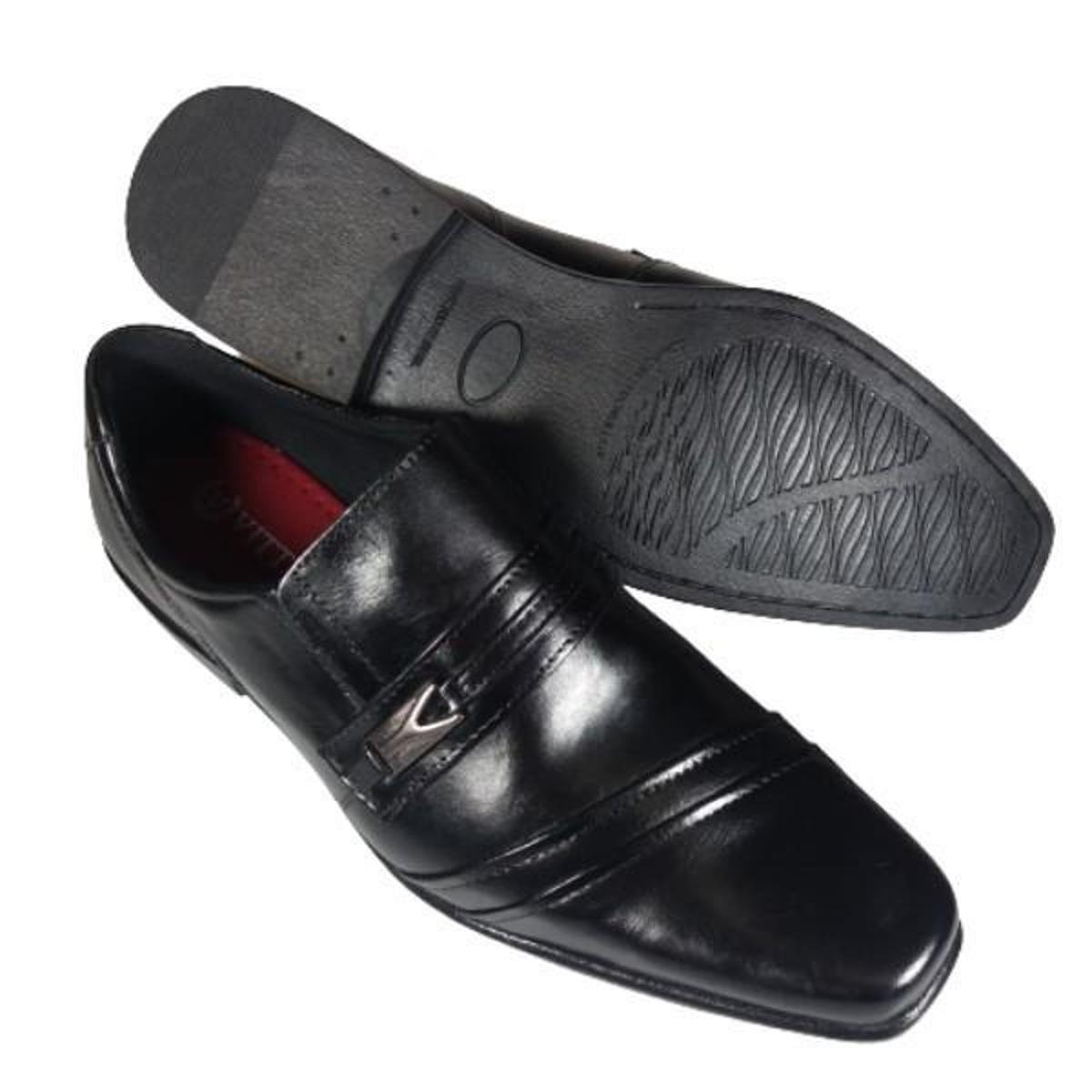 Sapato Social Masculino Vittal 340 - Preto | Zattini