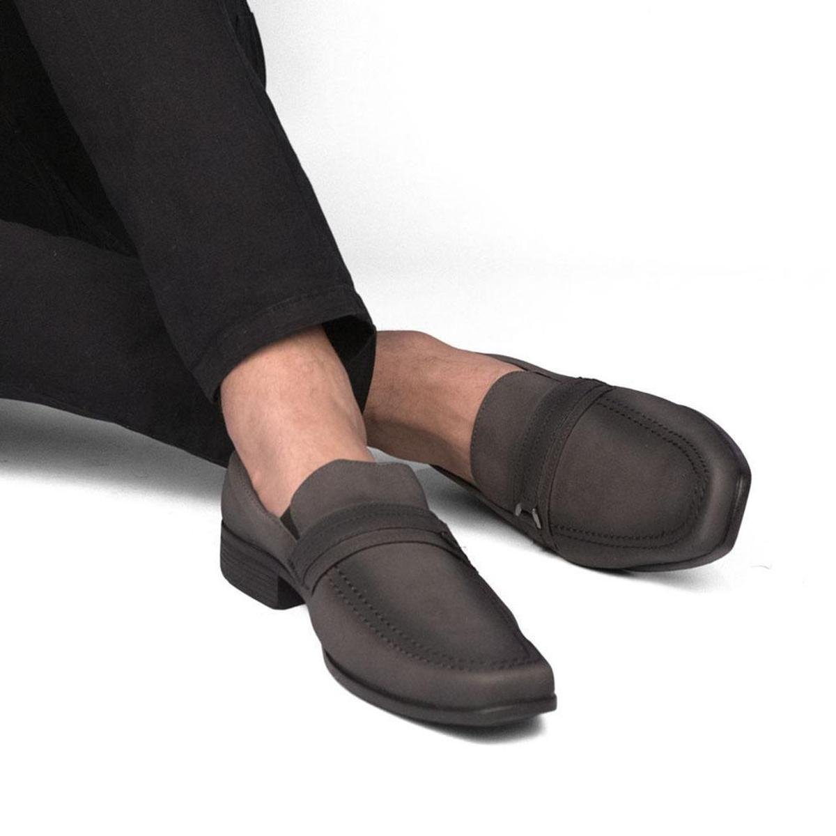 Sapato Social Mocassim Masculino Moderno em Couro com Elástico Sanlorenzo 1103 Menor preço em Sapato Social Mocassim Masculino Moderno em Couro com Elástico Sanlorenzo 1103