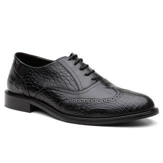 Sapato Social Oxford Brogue Australia Masculino