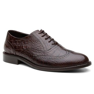 Sapato Social Oxford Brogue Australia Masculino