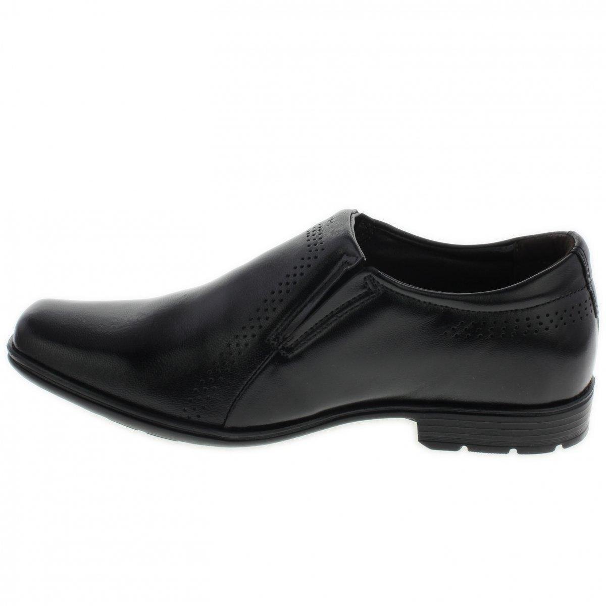 Sapato Social Pegada Levitech Masculino - Preto | Zattini