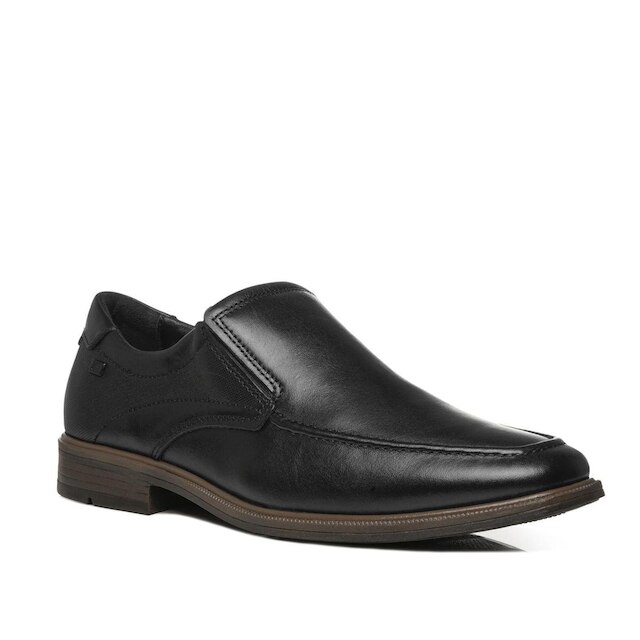 Sapato Social Pegada Masculino em Couro Preto 126353-01