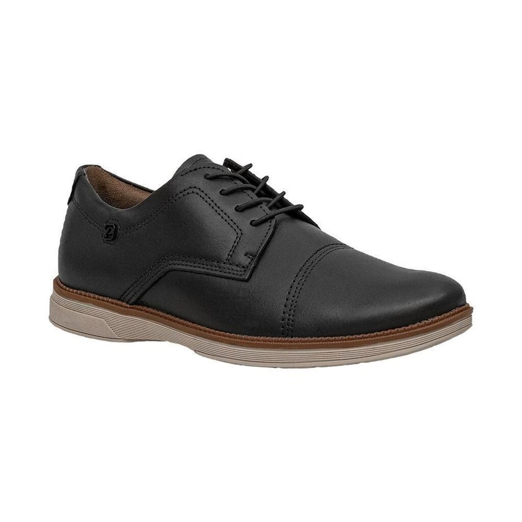 Sapato Social Preto Cardiff | Pegada