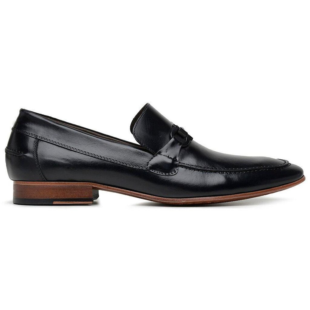 Sapato Social Preto Em Couro 73542