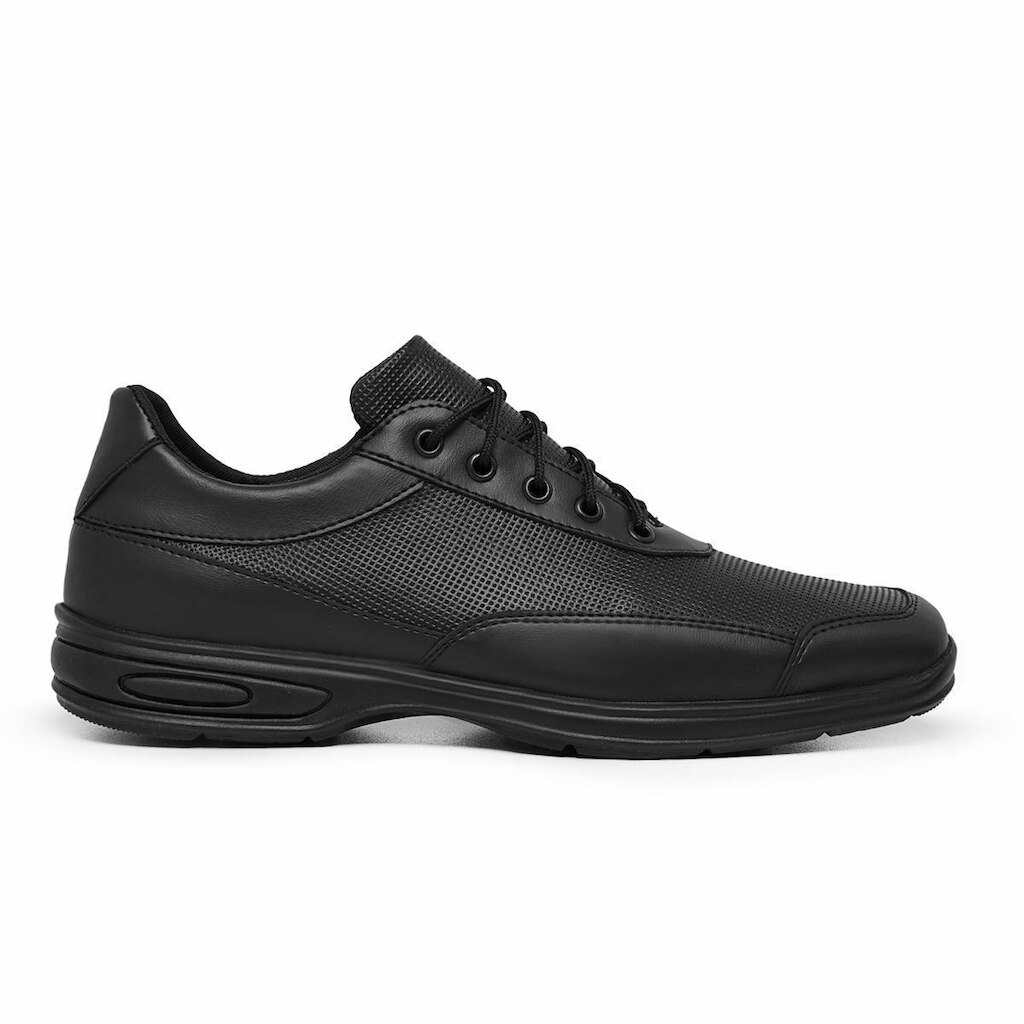 Sapato Social Preto Masculino Bico Quadrado Com Cadarco 920