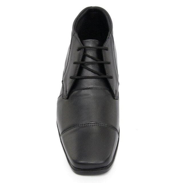 Sapato Social Sandalo Cano Alto Duomo Black