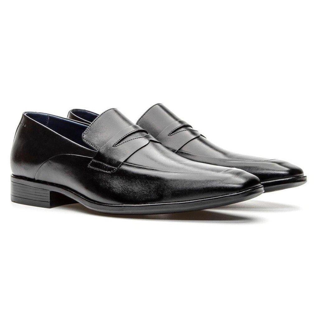 Sapato Social Sandalo Grant Black Slip