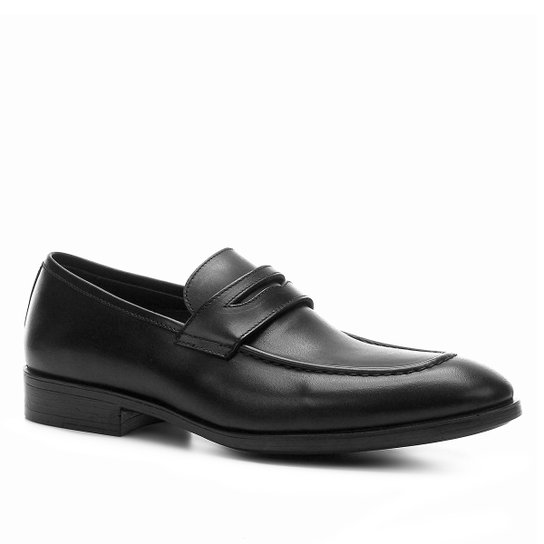 Sapato Social Shoestock Clássico Gravata Masculino - Preto