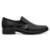 Sapato Social Sport Fino Masculino Couro Preto Conforto Calce Facil - Preto
