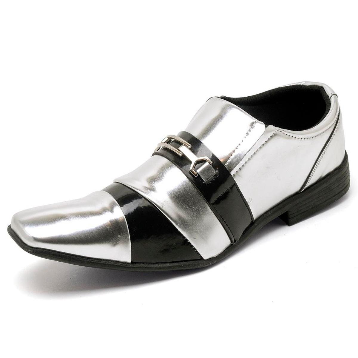 Sapato Social Top Franca Shoes Verniz Masculino Menor preço em Sapato Social Top Franca Shoes Verniz Masculino
