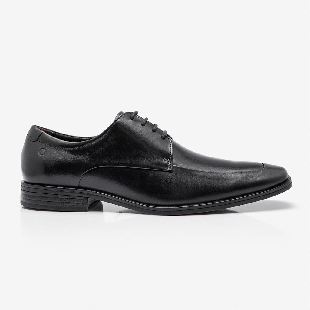 Sapato Social Vega Couro Preto