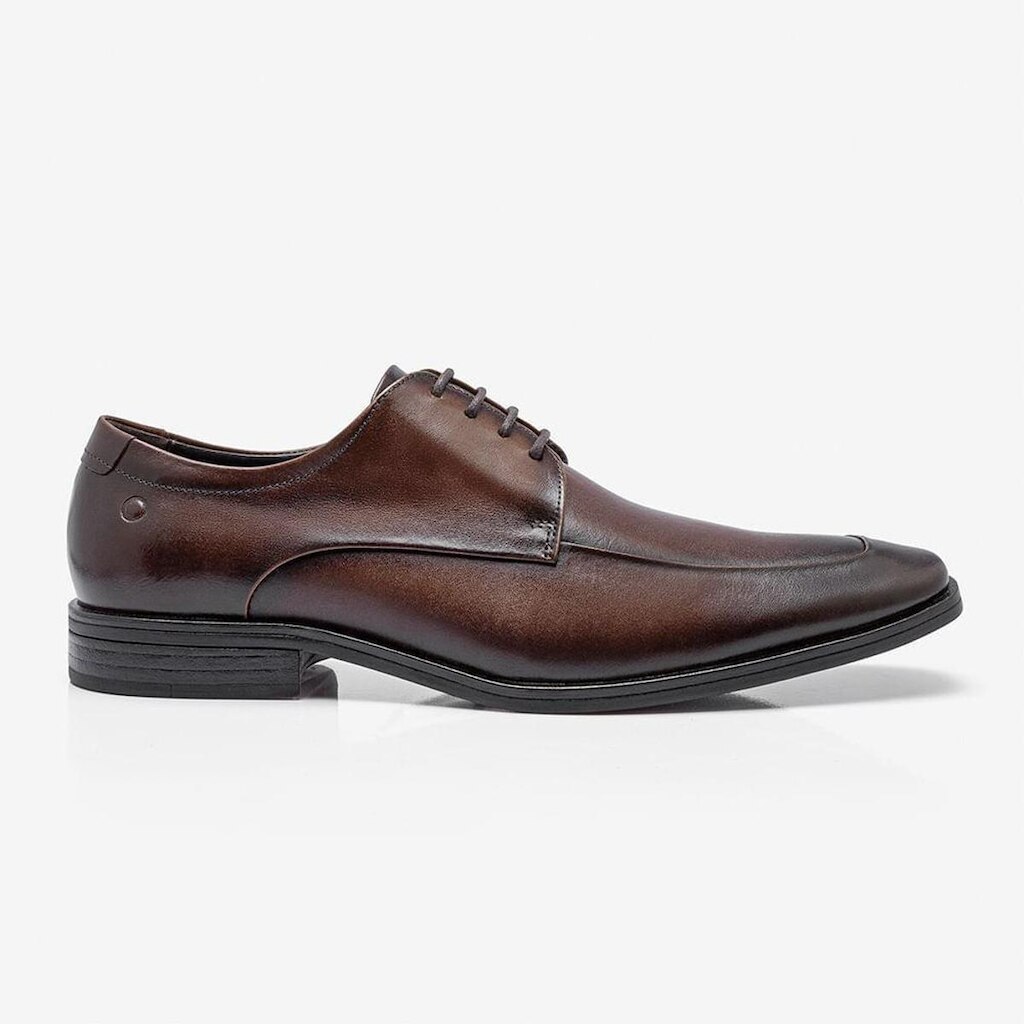Sapato Social Vega Couro Tan