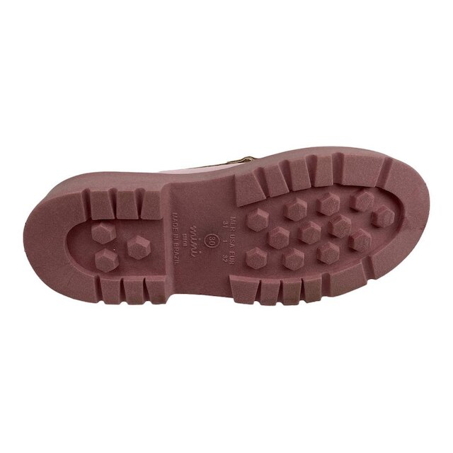 Sapato Sua Sia 9149.51558 Mocassim Casual Salto Tratorado Infantil Menina
